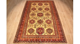 Oriental carpet Kazak virgin wool 268x176 cm Beige
